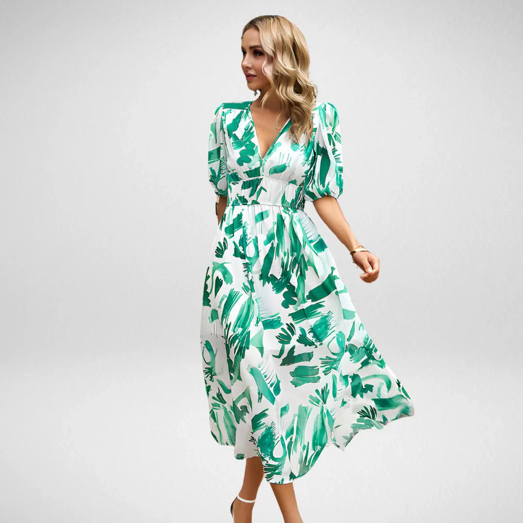 Agnes Elegant Occasion Dress - Image 3