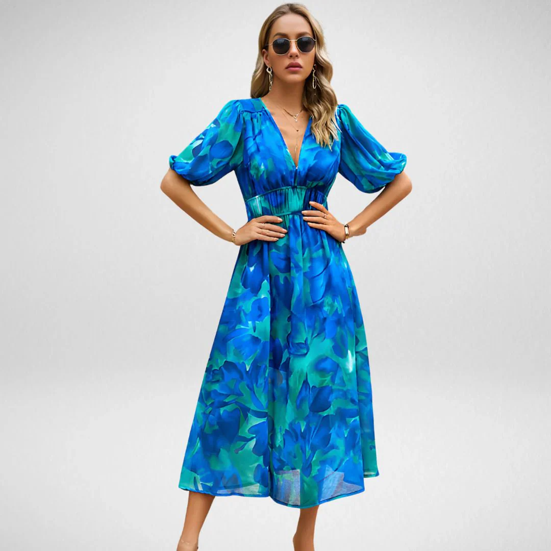 Agnes Elegant Occasion Dress - Image 4