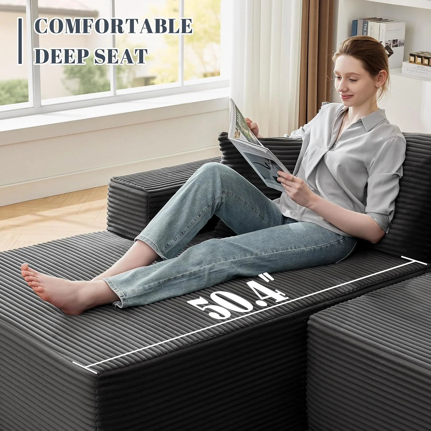Boneless Cloud Sofa - Image 3