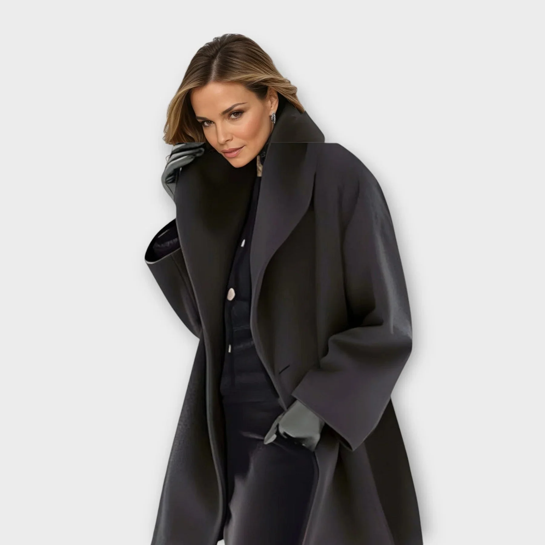 Cozy Chic Women's Wool Coat - Image 5