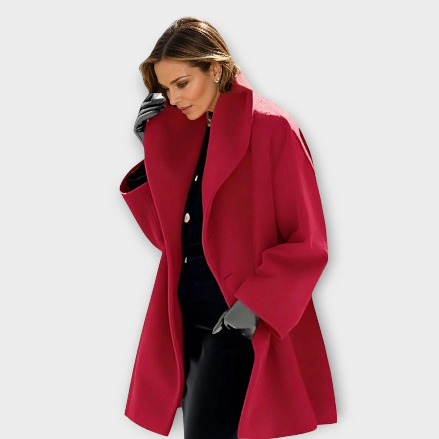 Cozy Chic Women's Wool Coat - Image 6