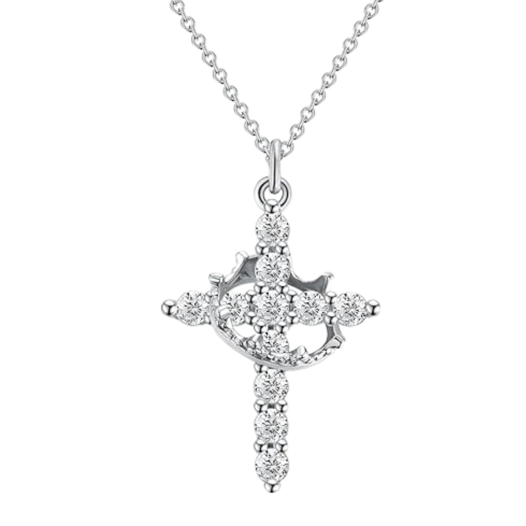 Cross & Crown Necklace - Image 6