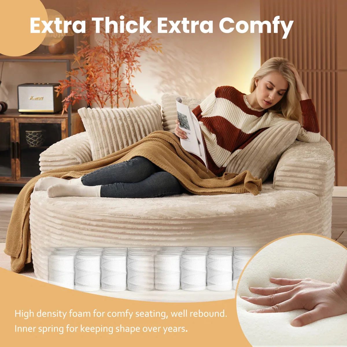 Lumen Cloud Round Lounge Chair - Image 5