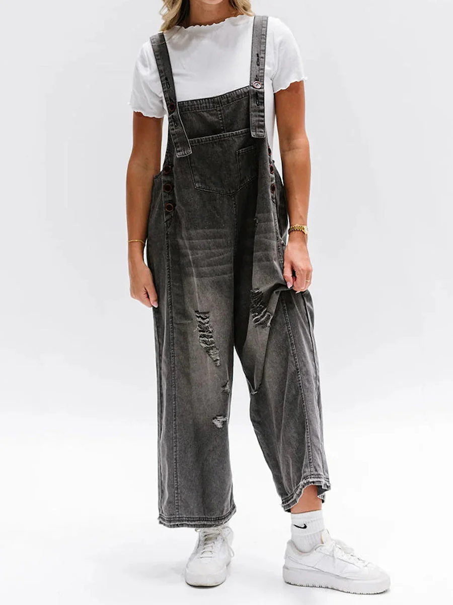 Mandy Denim Overalls - Image 7
