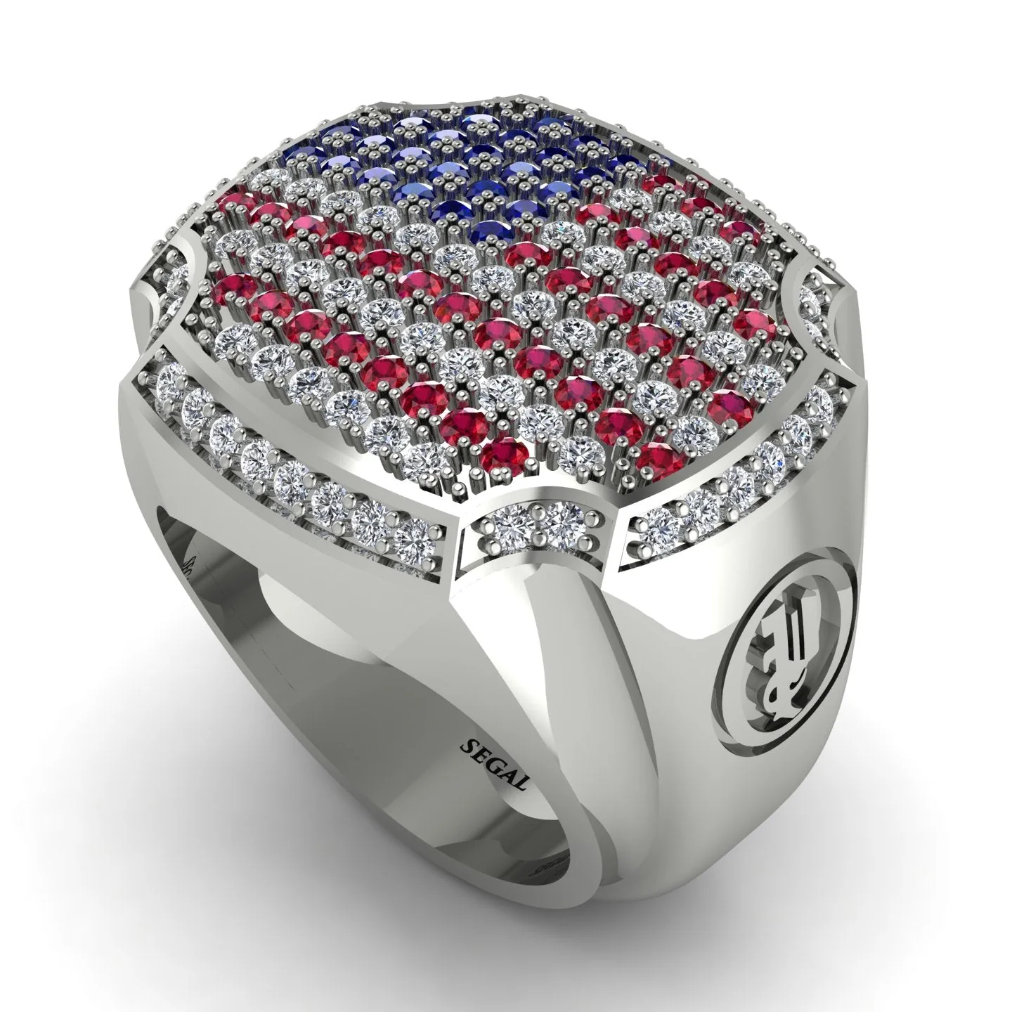Patriot Heritage Signet Flag Ring