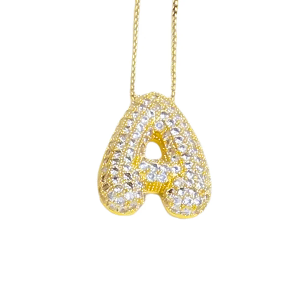 Sparkling Initial Necklace - Image 6